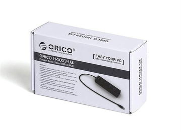 ORICO H4013 U3便攜式USB3.0高速集線器 簡約設計，高效擴展