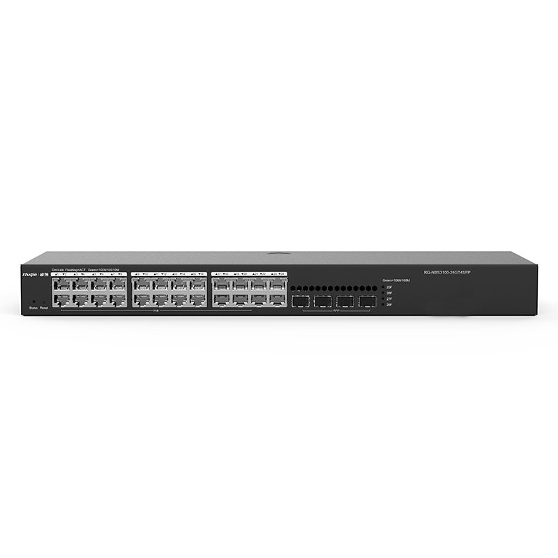 銳捷睿易R(shí)G-NBS3100-24GT4SFP 面向中小企業(yè)的高性價(jià)比千兆網(wǎng)管交換機(jī)